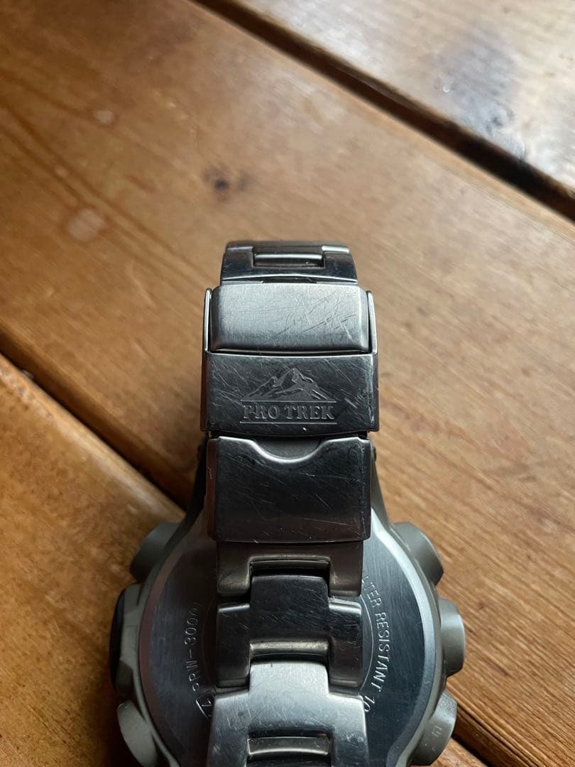 動作良好 CASIO PRO TREK PRW-3000T プロトレック