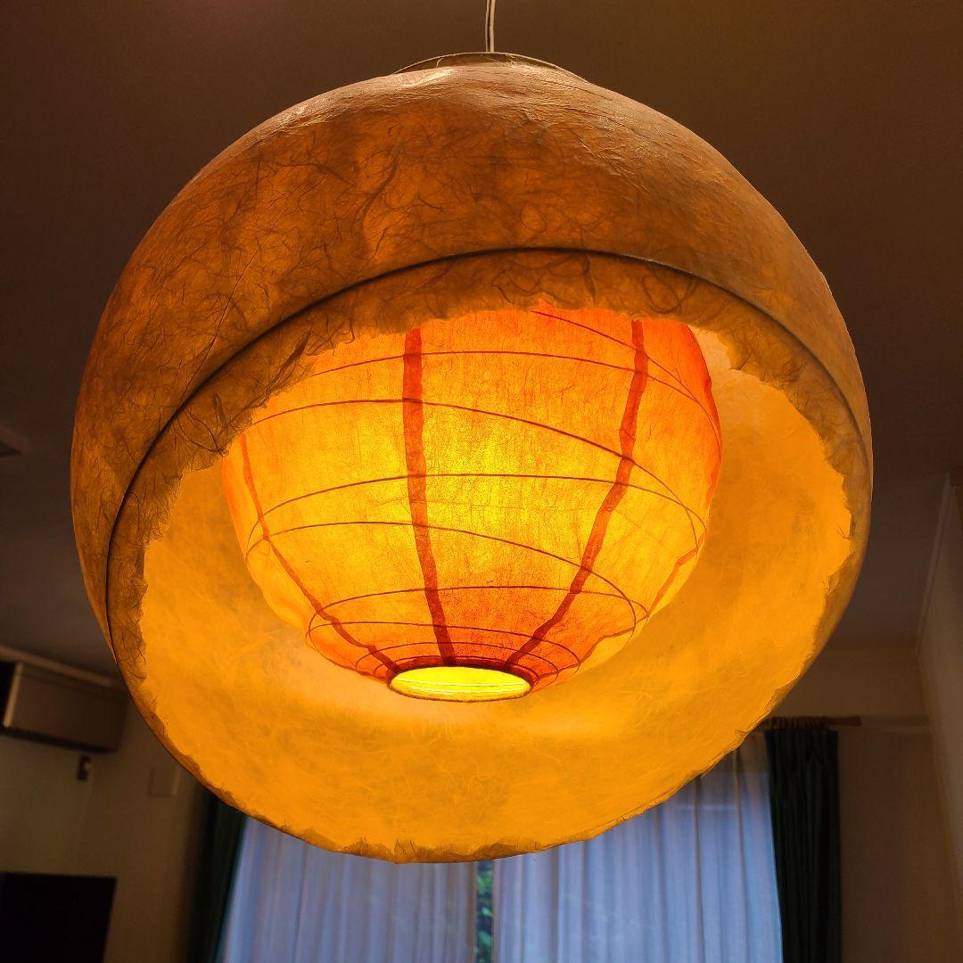 ペンダントライト　月のあかり　PAN-450　和風　和紙　吊り下げ　照明