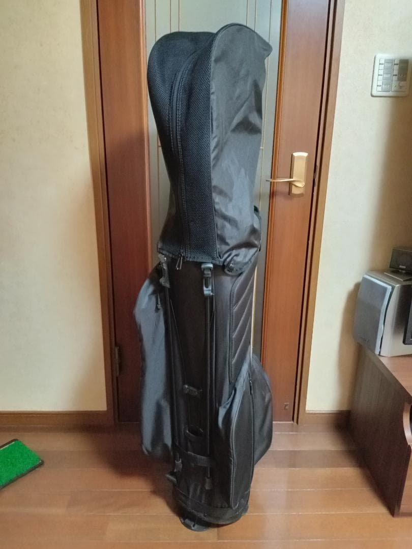 【値下げ】美品★adidas★アディダス★スタンド式バッグ★8.5型★黒★