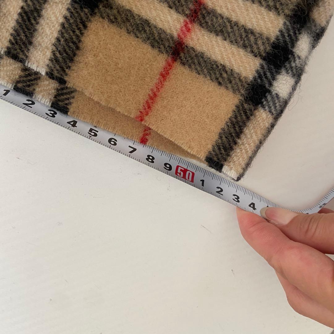 未使用⭐️Burberrysバーバリー 膝掛け ウール　ノバチェック