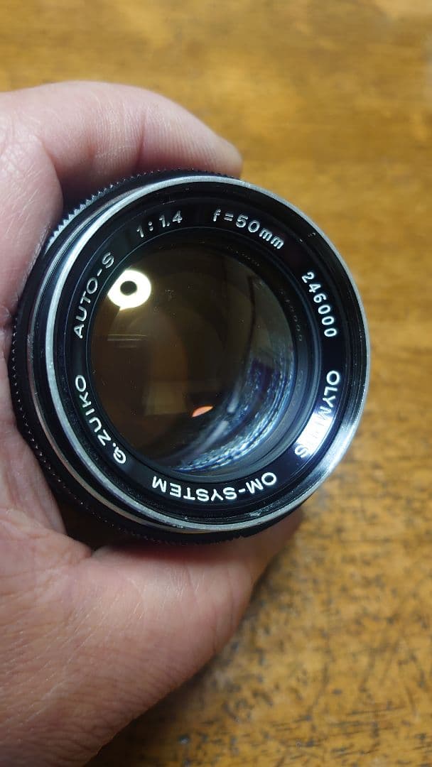 OLYMPUS OM-10 Black 50mmF1.4 完動機です