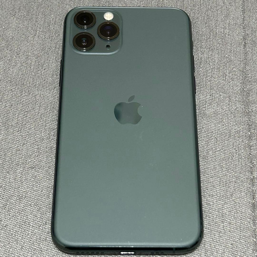 【箱付き美品】Apple iPhone 11 Pro ミッドナイトグリーン 本体