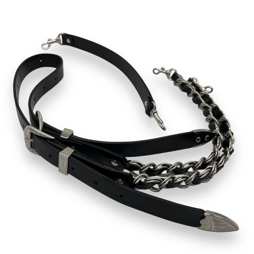 未使用■トーガプルラ TOO メタル チェーン 2wayバッグ ショルダーバッグ