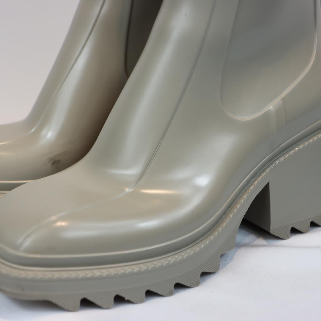 Chloe クロエ ヒール付き BETTY レインブーツ 高級 グレー