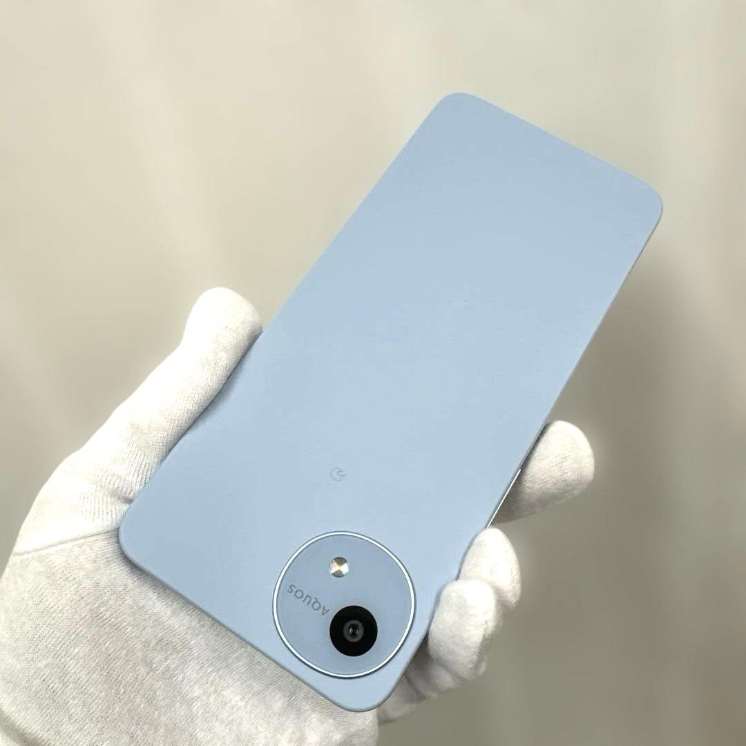 AQUOS wish4 64GB SIMフリー バッテリー良好 ブルー