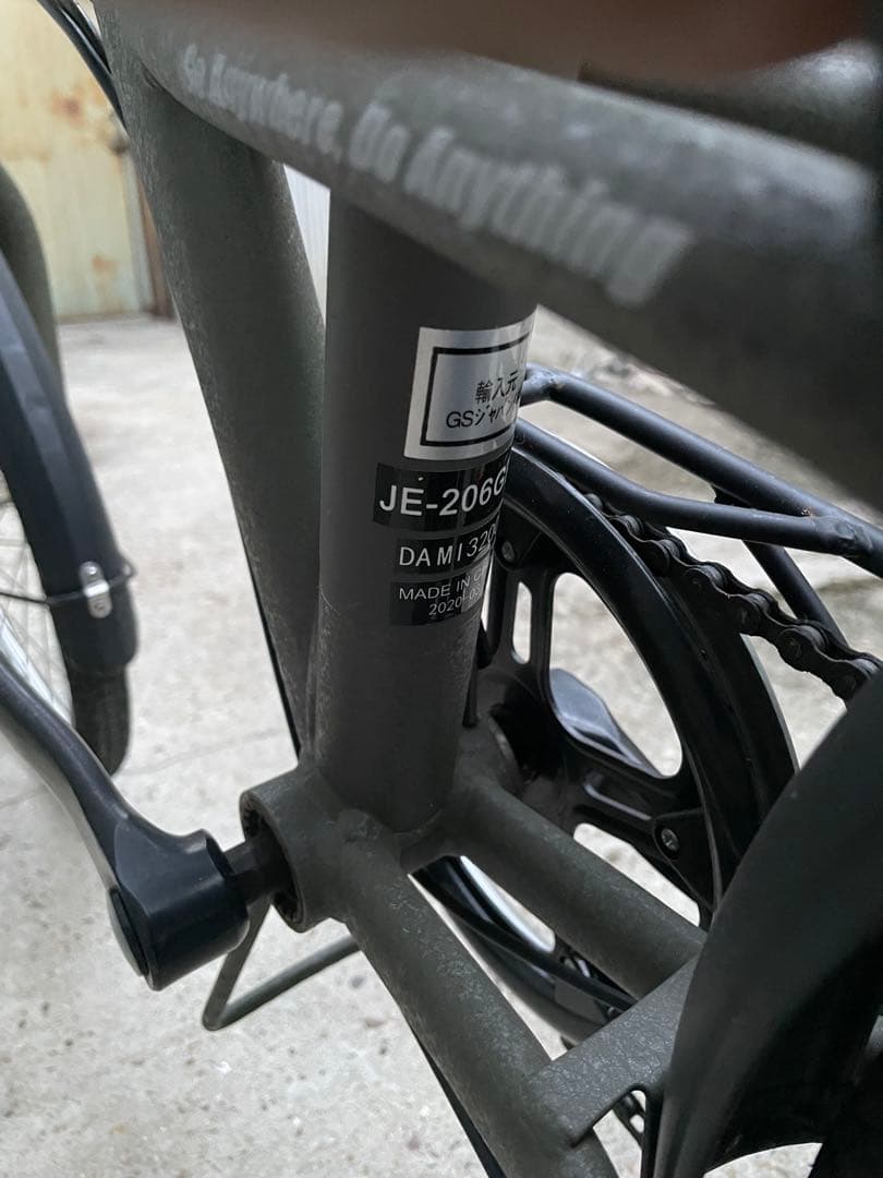 近隣配達可能　JEEP ミニベロ　折りたたみ自転車　JE-206