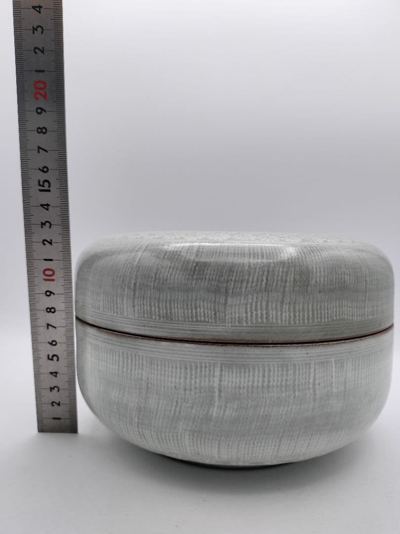 c697 喰篭 三島 森里陶楽 木箱 茶道具 古物