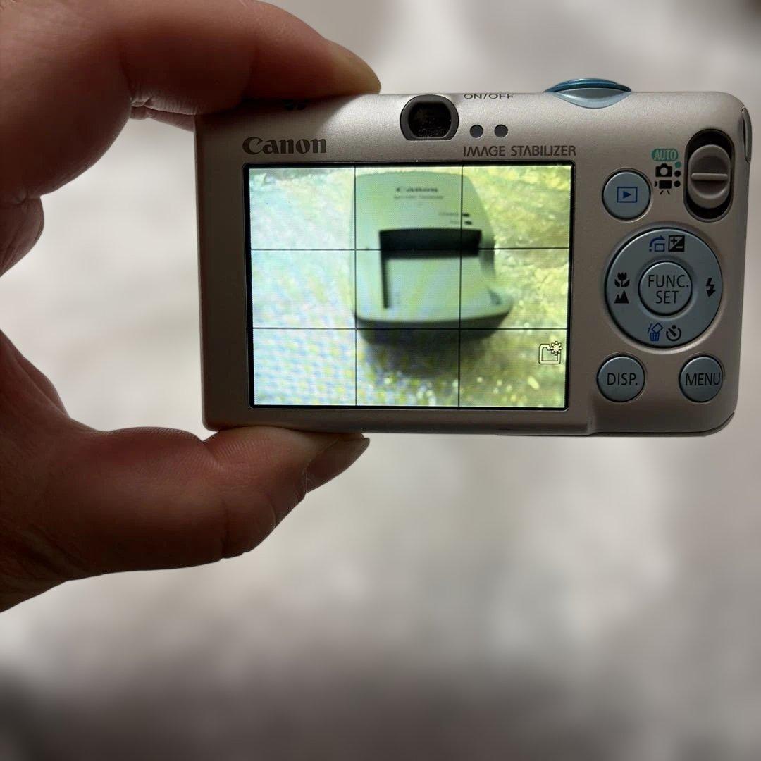 キャノン IXY DIGITAL 110 IS ブルー