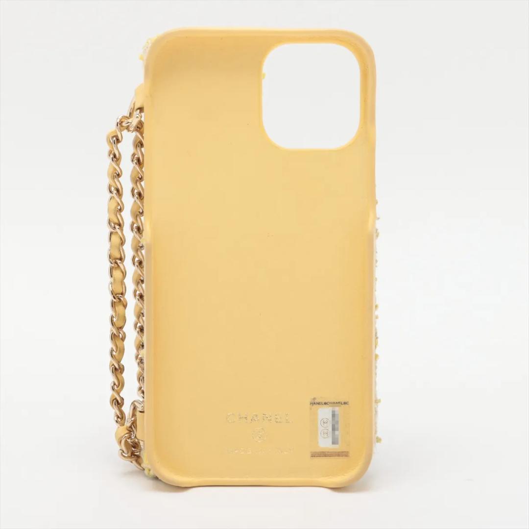 CHANEL ココマーク チェーン付き iPhoneケース