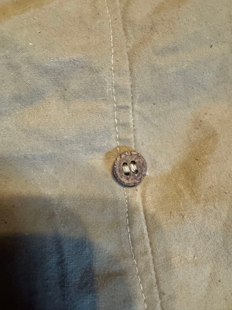 旧日本軍陸軍　雨外被　三色中號　昭和一九年製