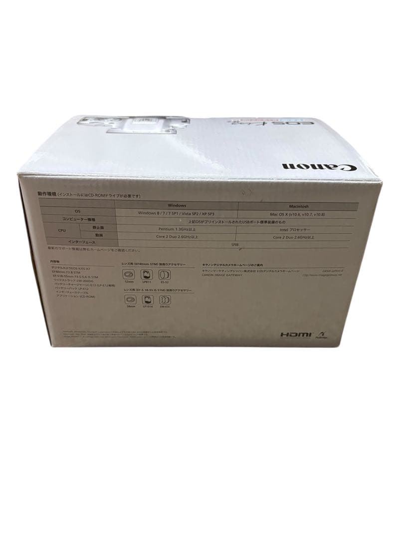 Canon キヤノン EOS Kiss X7 デジタル一眼レフ カメラ レンズ付