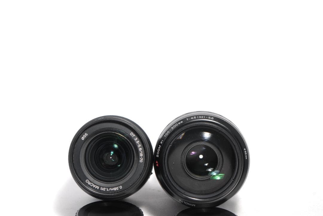 ✨SONY α300✨ダブルレンズ✨入門モデル✨軽量✨一眼レフカメラ✨