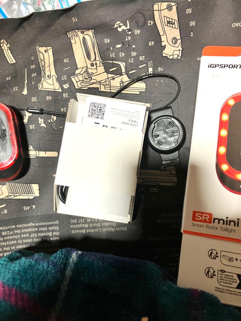 iGPSPORT SR mini 後方レーダー