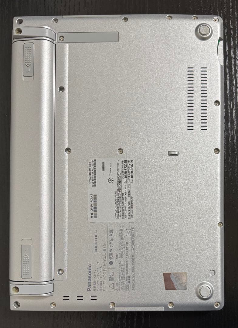 累積3440h CF-SV1 16GB 256GB Office バッテリ95%