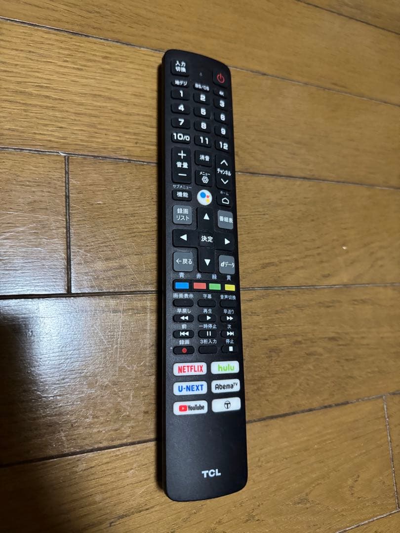 TCL 43インチ 4K スマート液晶テレビ