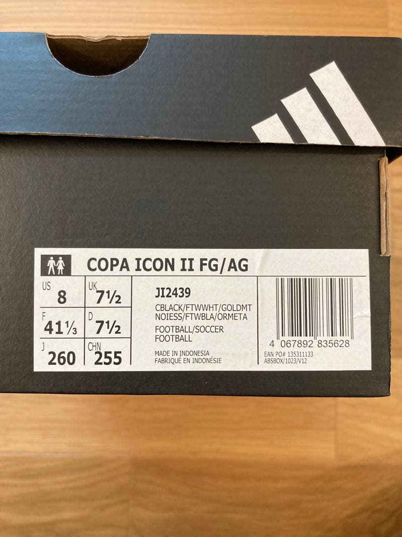 【美品】adidasコパアイコン２エリート FG/AG 26.0