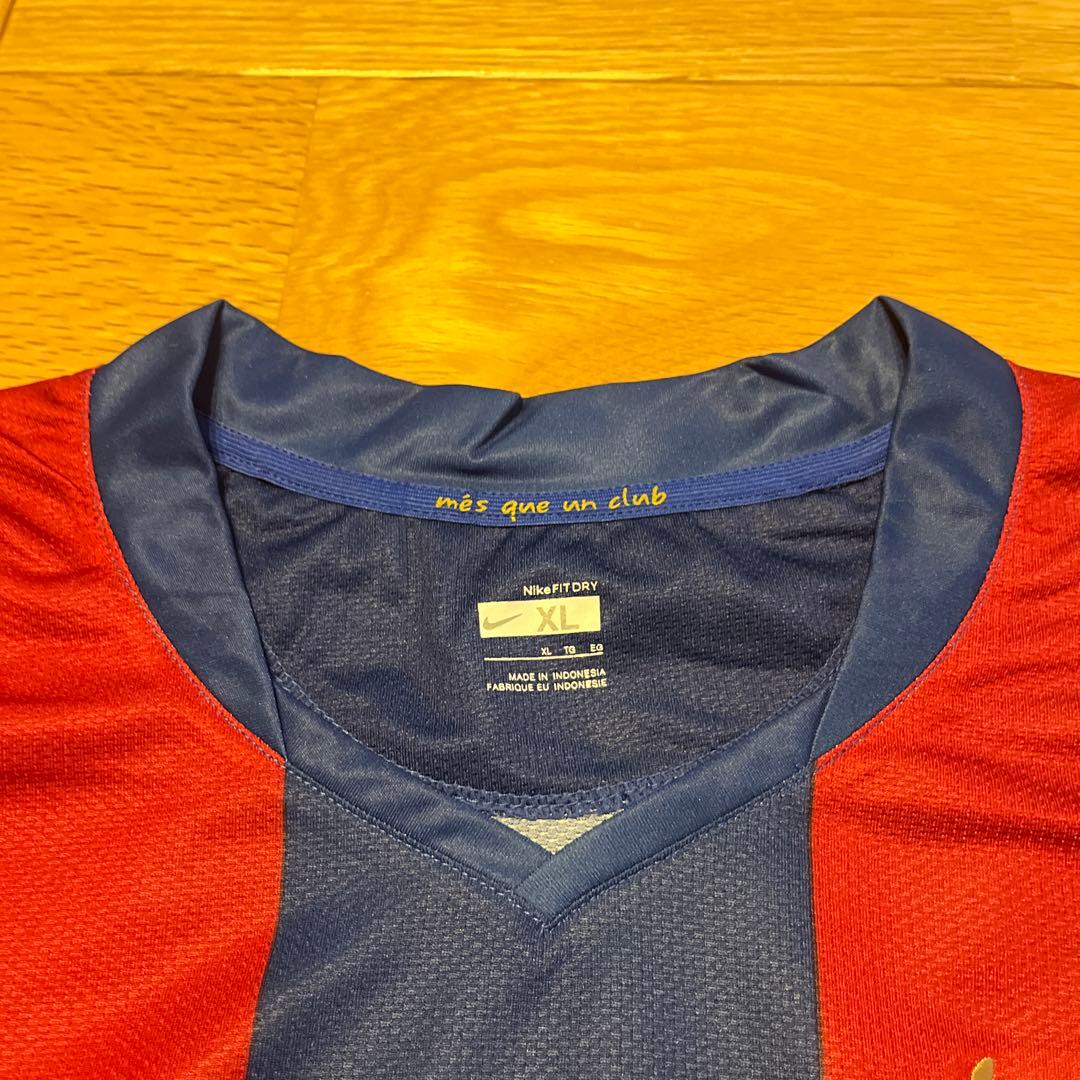 新品 未使用 ゲームシャツ RONALDINHO ロナウジーニョ バルセロナ