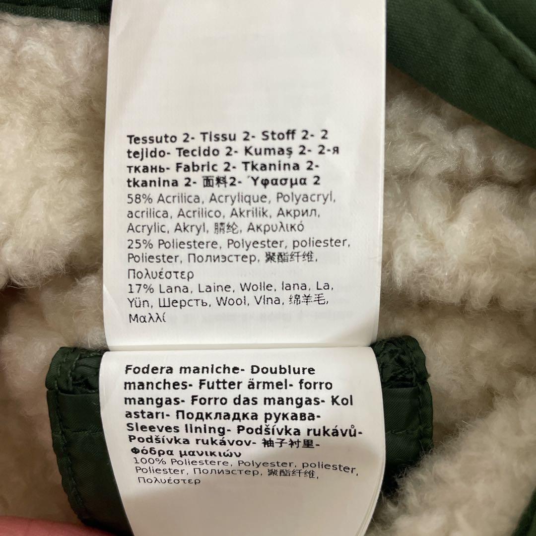 極美品♡ マックスアンドコー　モッズコート　グリーン　ボア　手洗い可　40