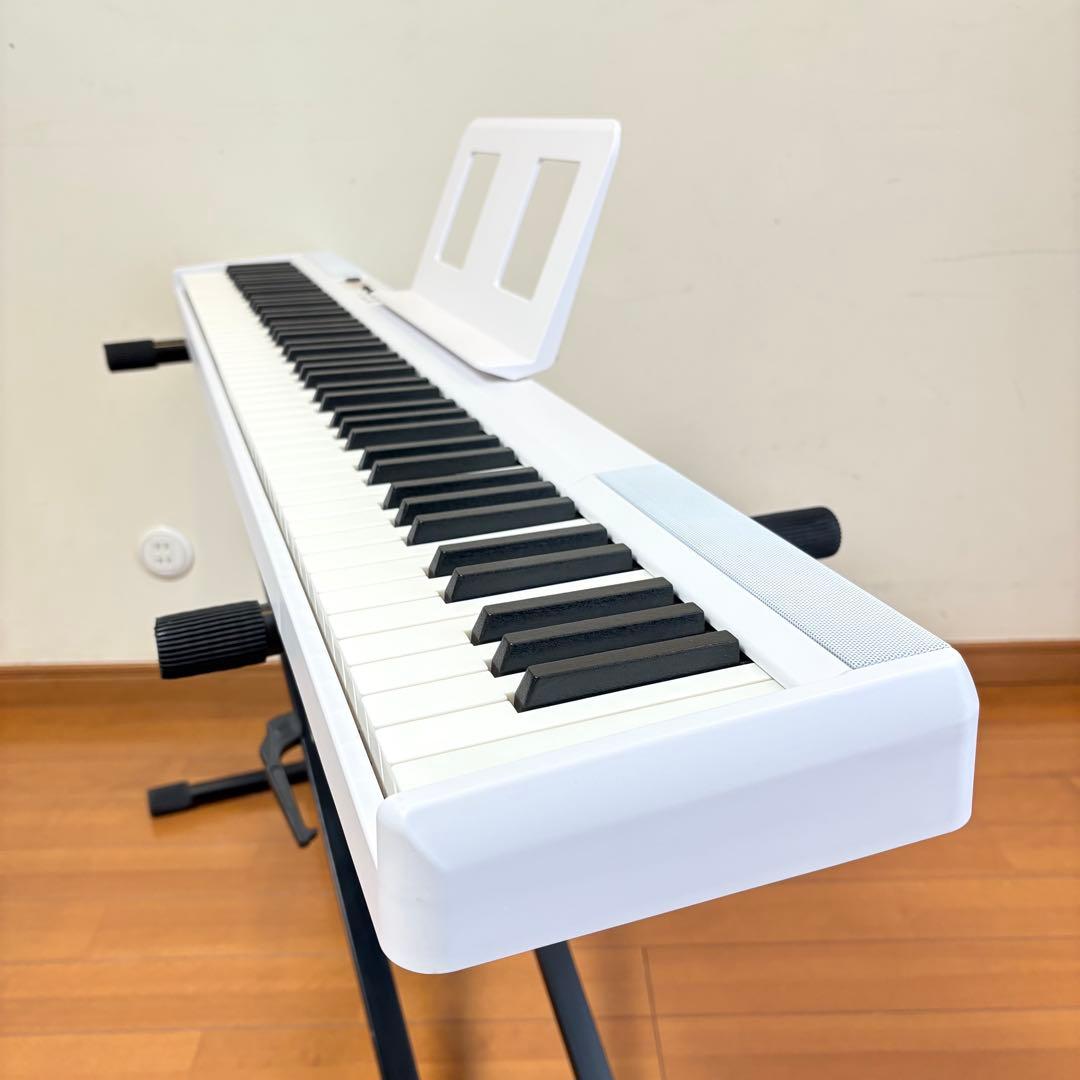 【美品・動作良好】Longeye 充電式 88鍵盤 電子ピアノ 送料込み