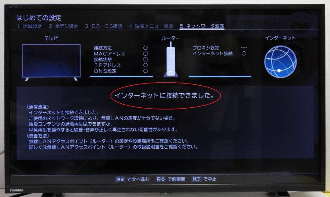 32型　東芝/REGZA　32V34　2020年製　NET動画