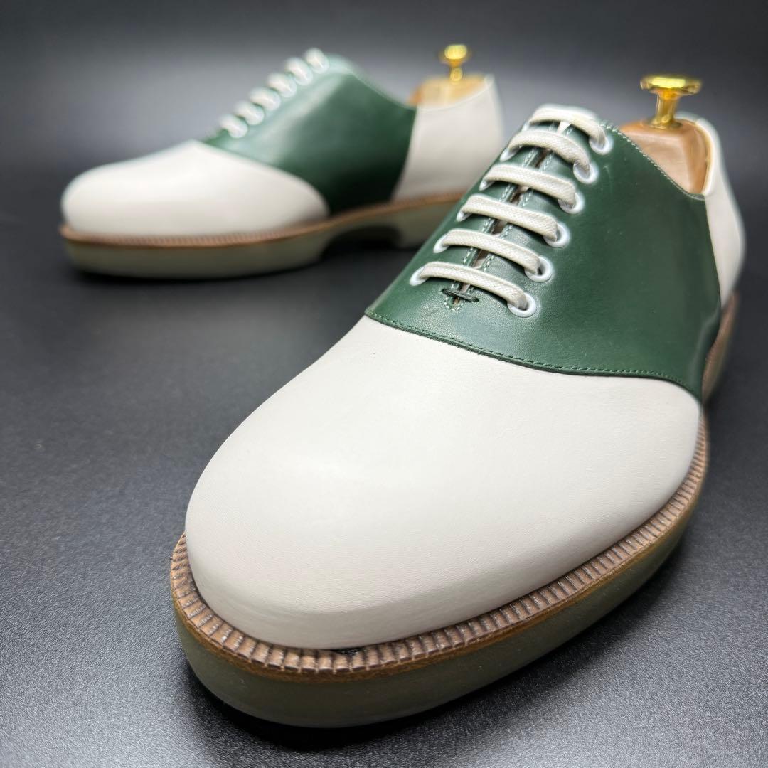 【未使用に近い】 Salvatore Ferragamo サドルシューズ 革靴