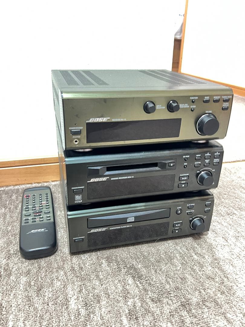 中古 ボーズ BOSE CDA-12 MDA-12 RA-12 AM-5Ⅲセット