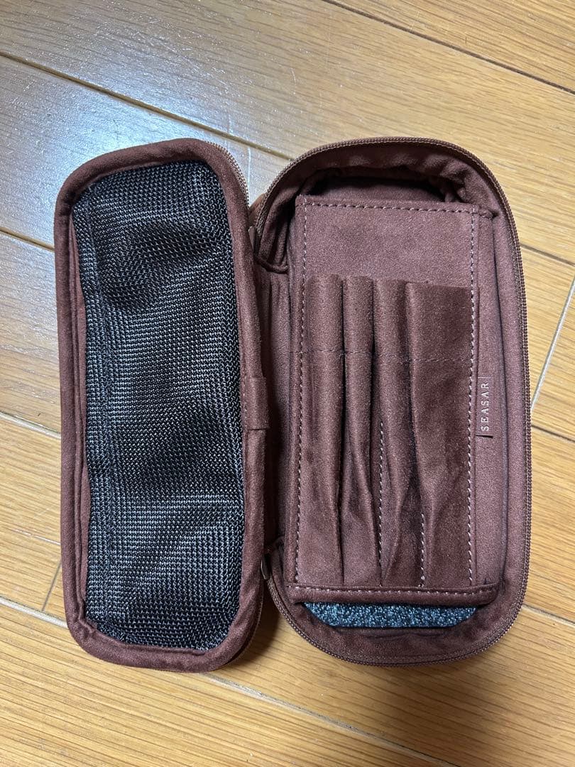 SEASAR OctFold ペンケース エンボスレザー