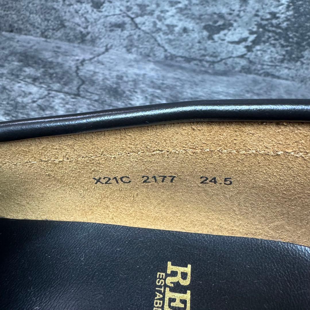 【未使用級】REGAL ローファー 2177 黒ブラック レザー 24.5