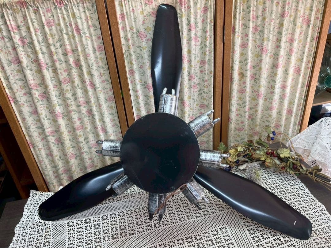 マーヴェリック＊航空機 プロペラ アンティーク インテリア オブジェ