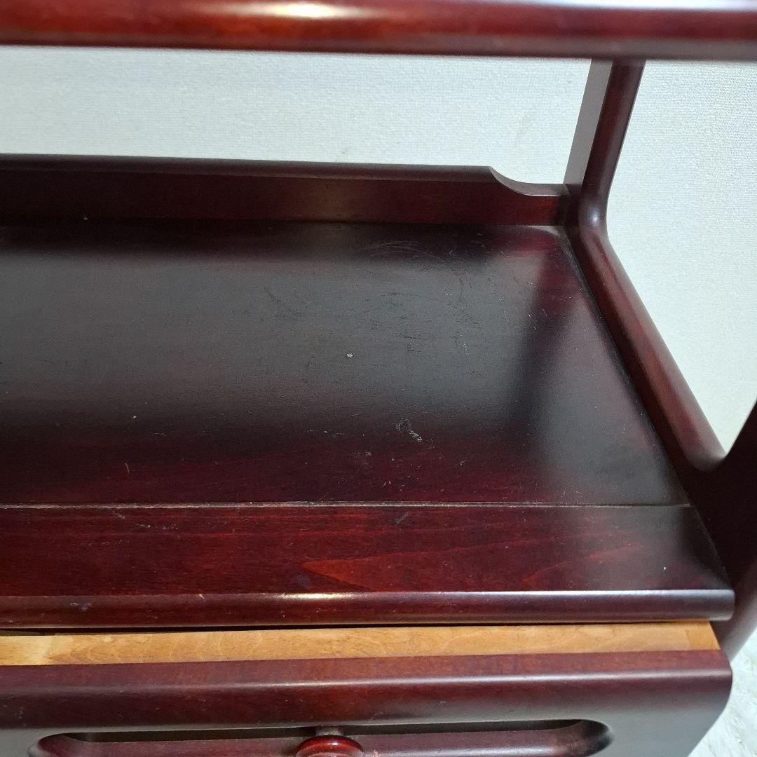 karimoku カリモク オールドカリモク 電話台 ファックス台