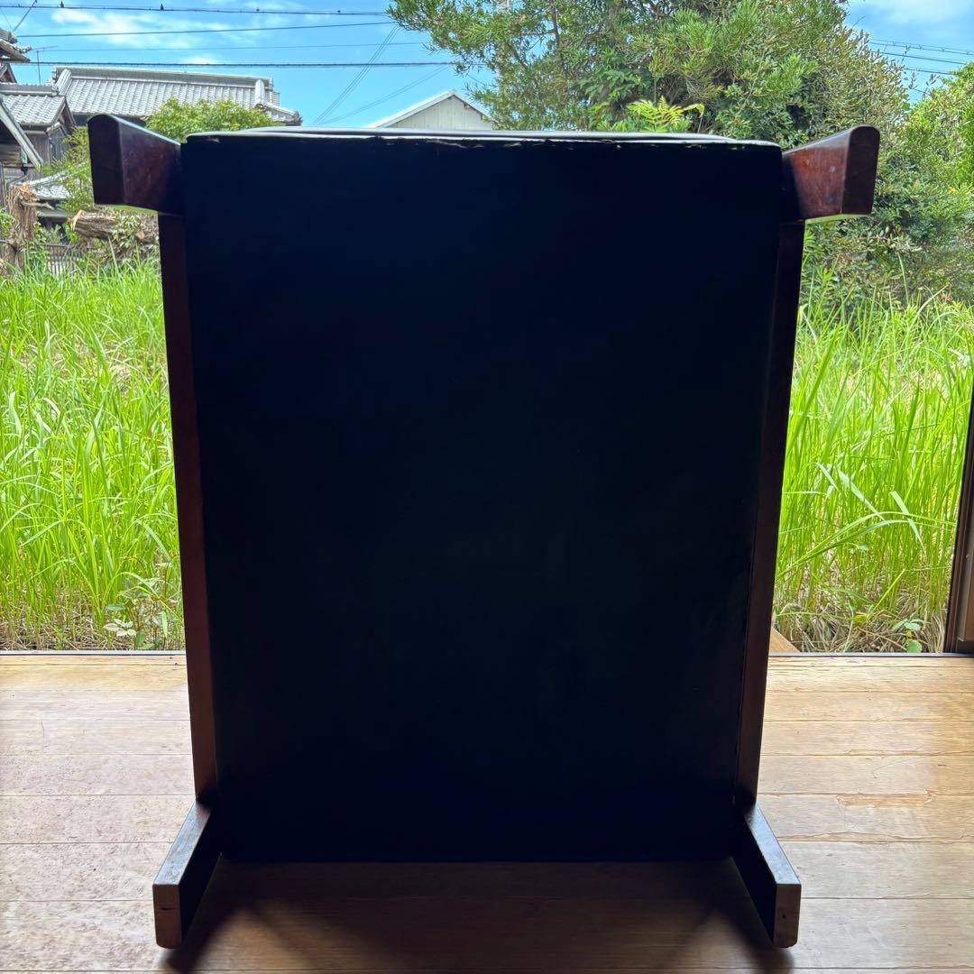 K*p様 ヴィンテージ 木肘ソファ 黒 1人掛け ソファ シンプル モダン