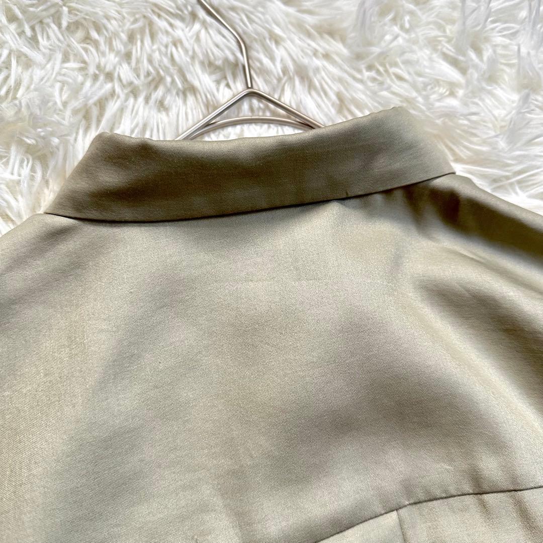 限定値下げ中！【新品未使用】Chaos カオス　クリアモールスキンシャツ　カーキ