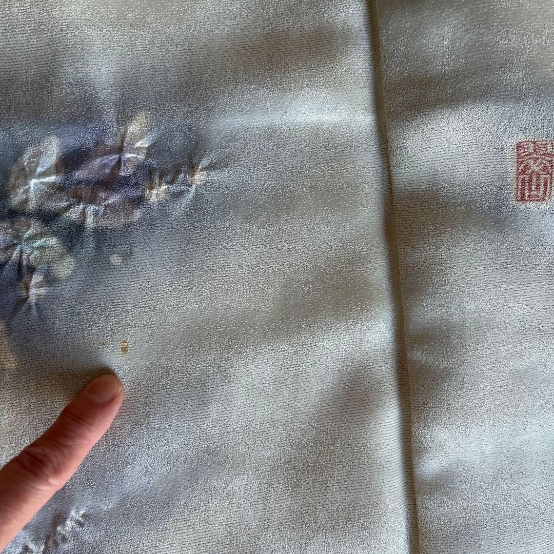 訪問着（辻ヶ花・翠山）・袋帯・帯締め・帯揚げ・重ね襟