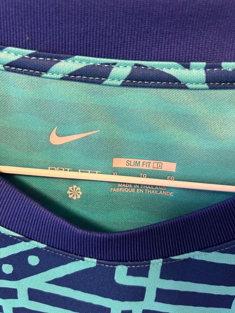 新品　Nike ブラジル代表 スリムフィットジャージセットアップ　上下 XL/M