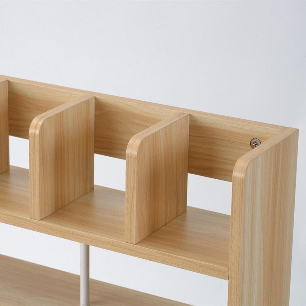 引き出し付き パソコンデスク 学習机 勉強机 ミシン台 収納付き 天然木目調