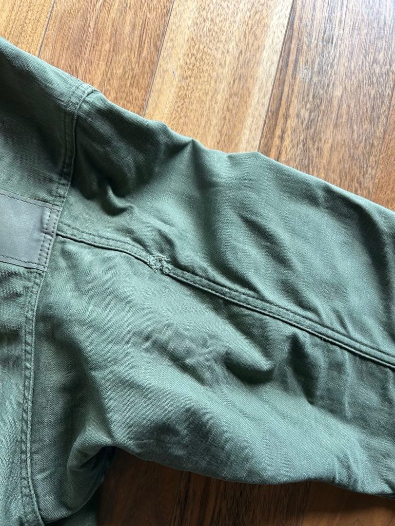 アメリカ軍　ファイヤーマンコート　ヴィンテージ