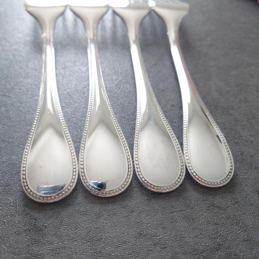希少 美品 クリストフル パール サラダフォーク 4点
