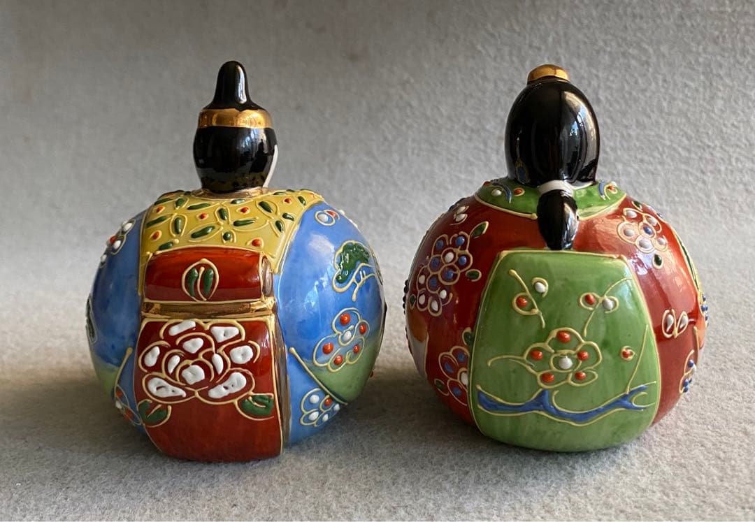 【九谷焼】玉雛・お雛様の飾り