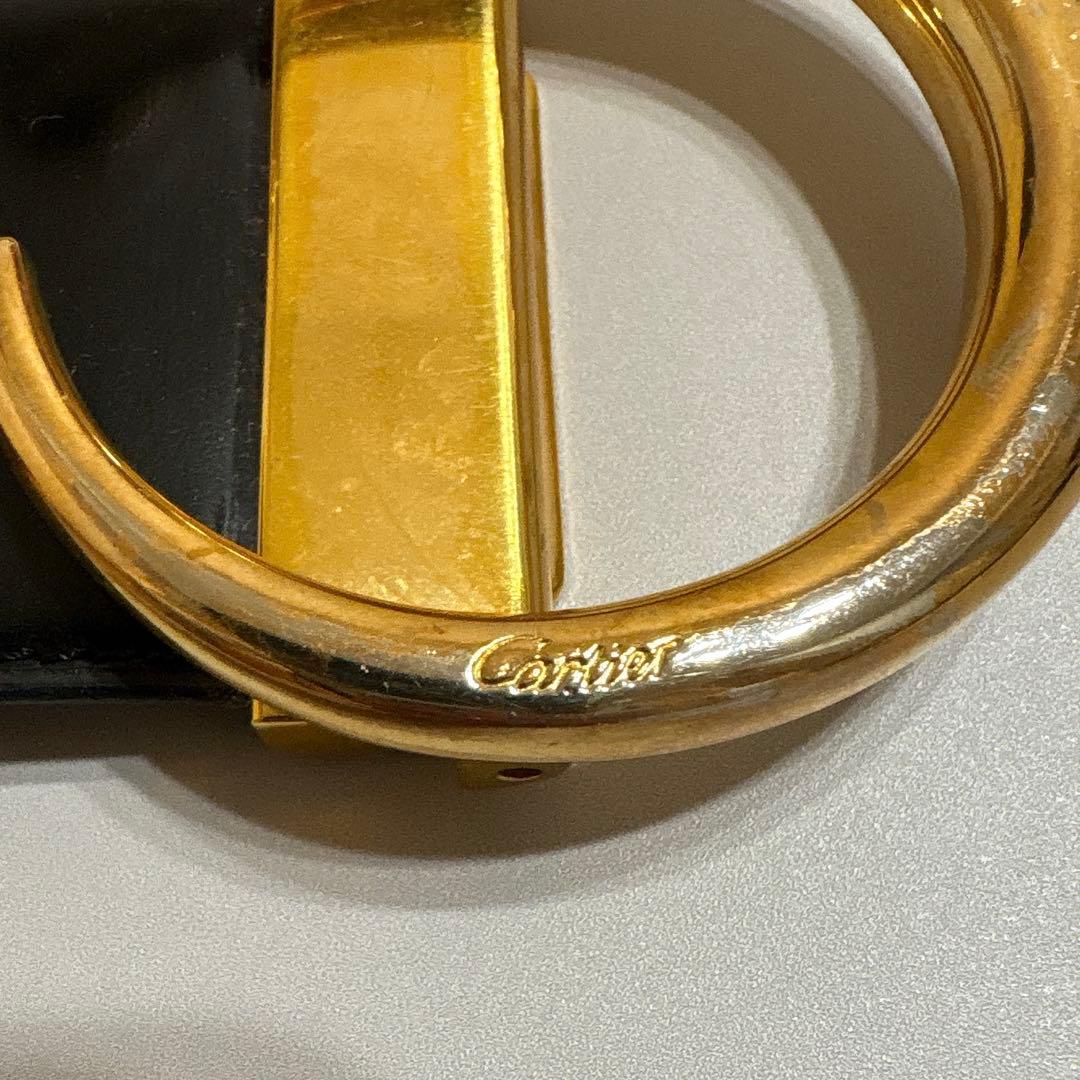 CARTIER カルティエ ベルト パンテール ゴールドフィニッシュバックル