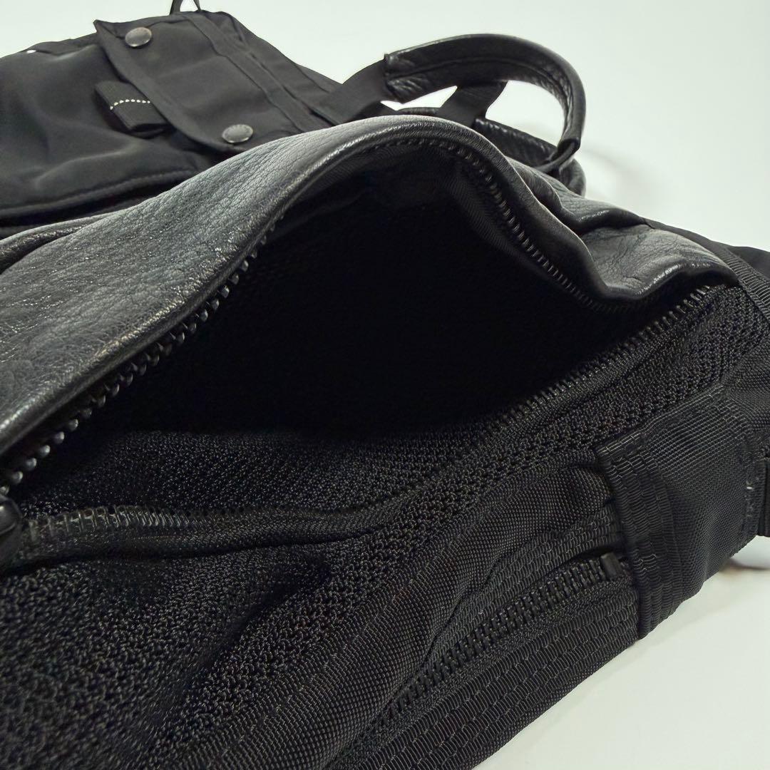 【極美品】ハーヴェストレーベル　ビジネスバッグ　2way カスタム　ブラック