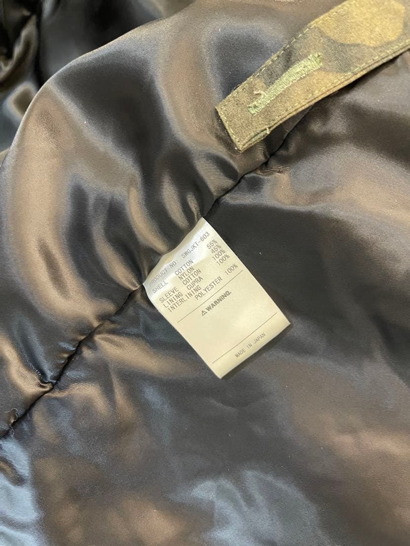 SWAGGER スワッガー 日本製 2way 迷彩 カモフラ切替 モッズコート