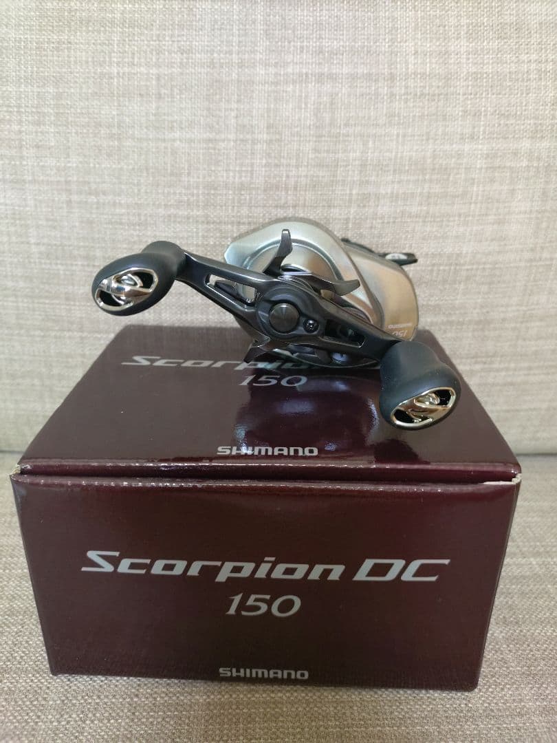 新品未使用 SHIMANO Scorpion DC 150 ベイトリール