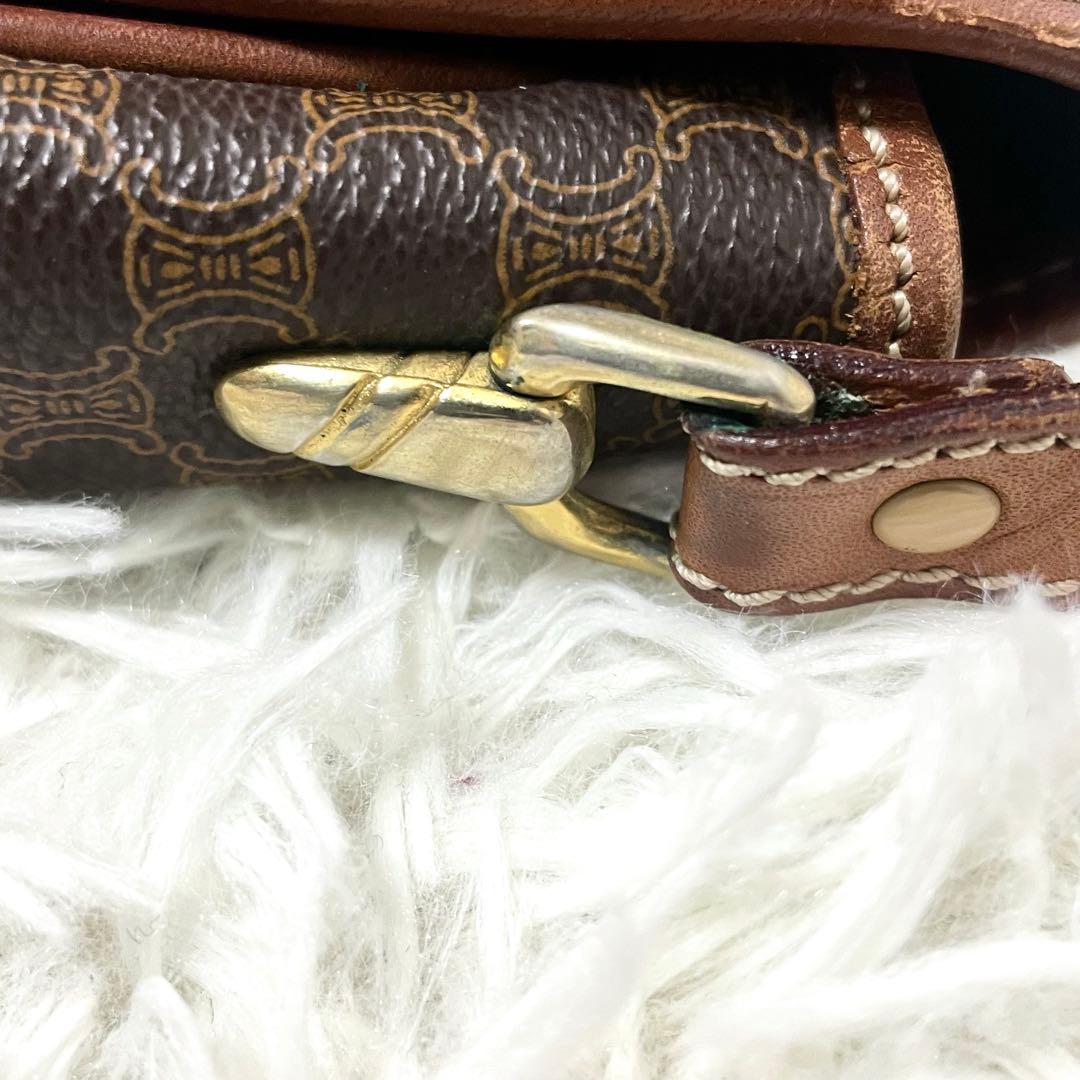 CELINE ションダーバッグ　オールドセリーヌ　マカダム　ヴィンテージ