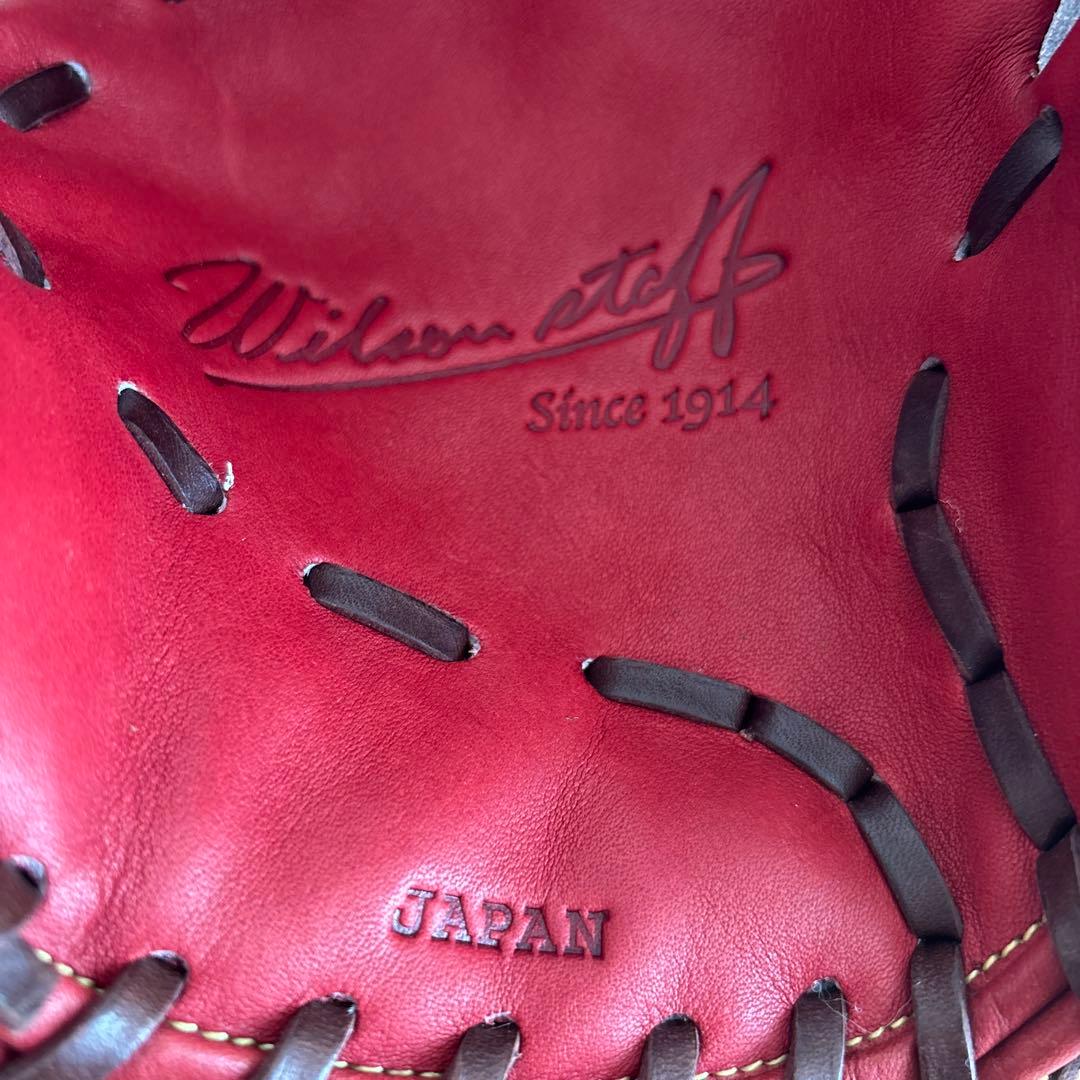 ウィルソン　硬式用　グラブ　内野　グローブ　定価63,800円　高校野球対応