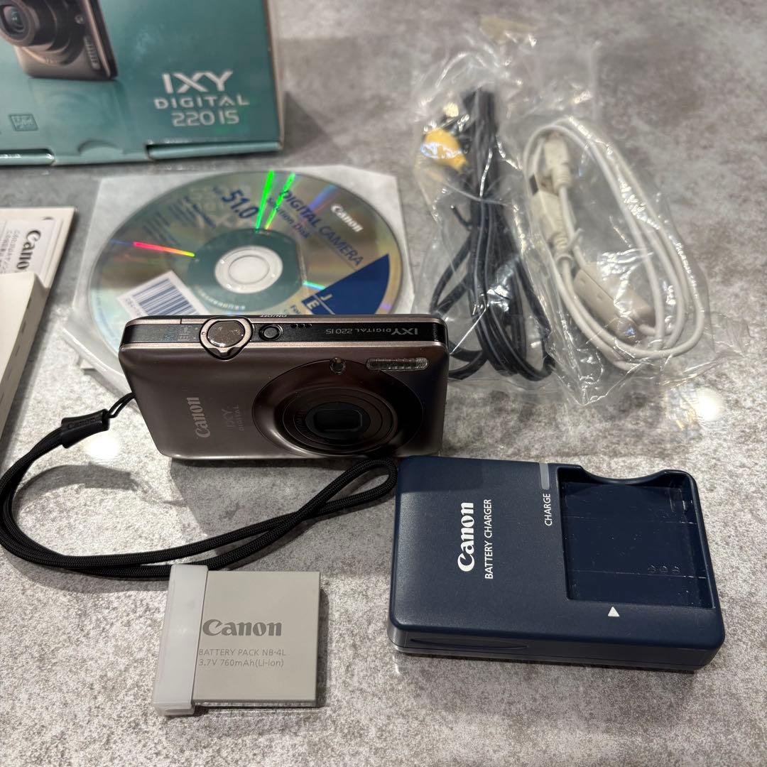 Canon IXY220 IS デジタルカメラ