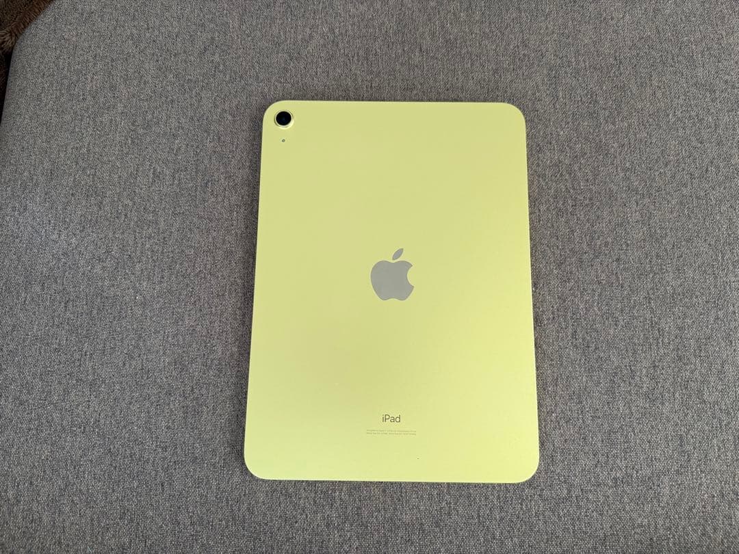 【美品】iPad第10世代　Wi-Fi 64GB イエロー