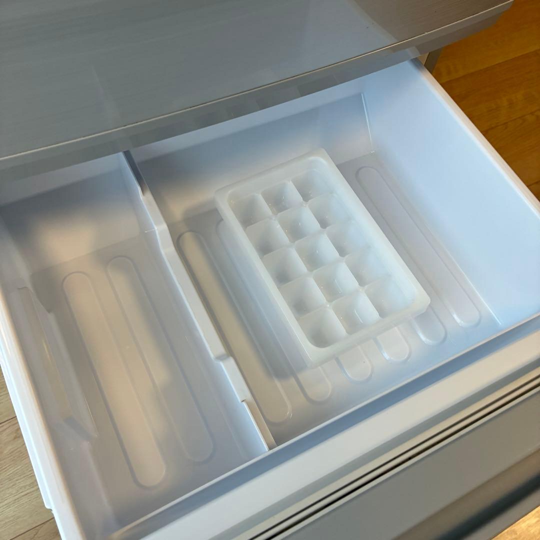 ★送料込 SHARP 冷蔵庫 137L シルバー SJ-D14D-S