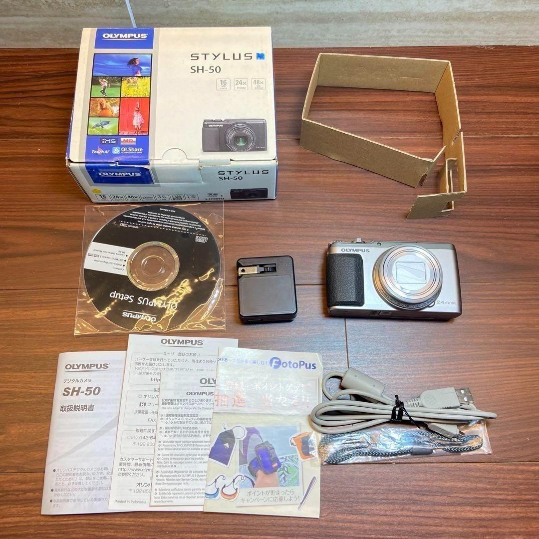 OLYMPUS SH-50 デジカメ ほぼ新品 3452