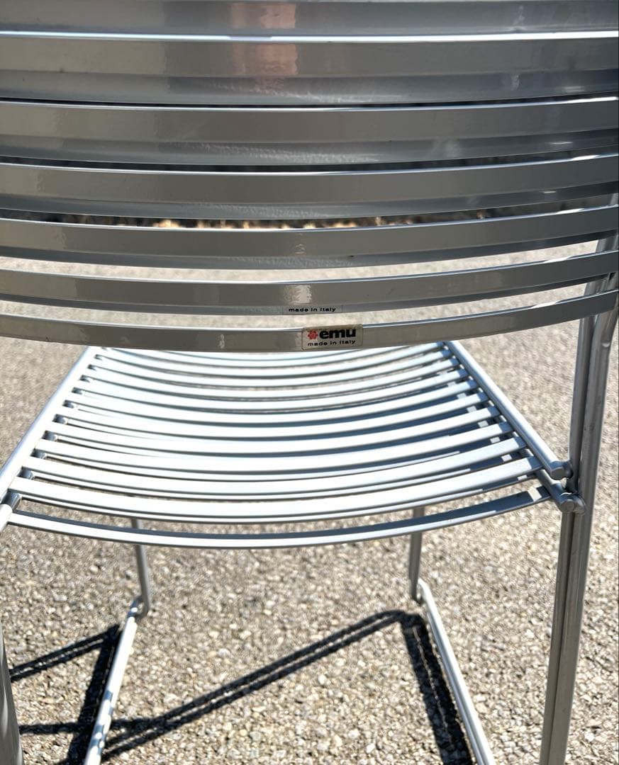 【即購入OK】emu エミュー ガーデンチェア 2脚 イタリア製