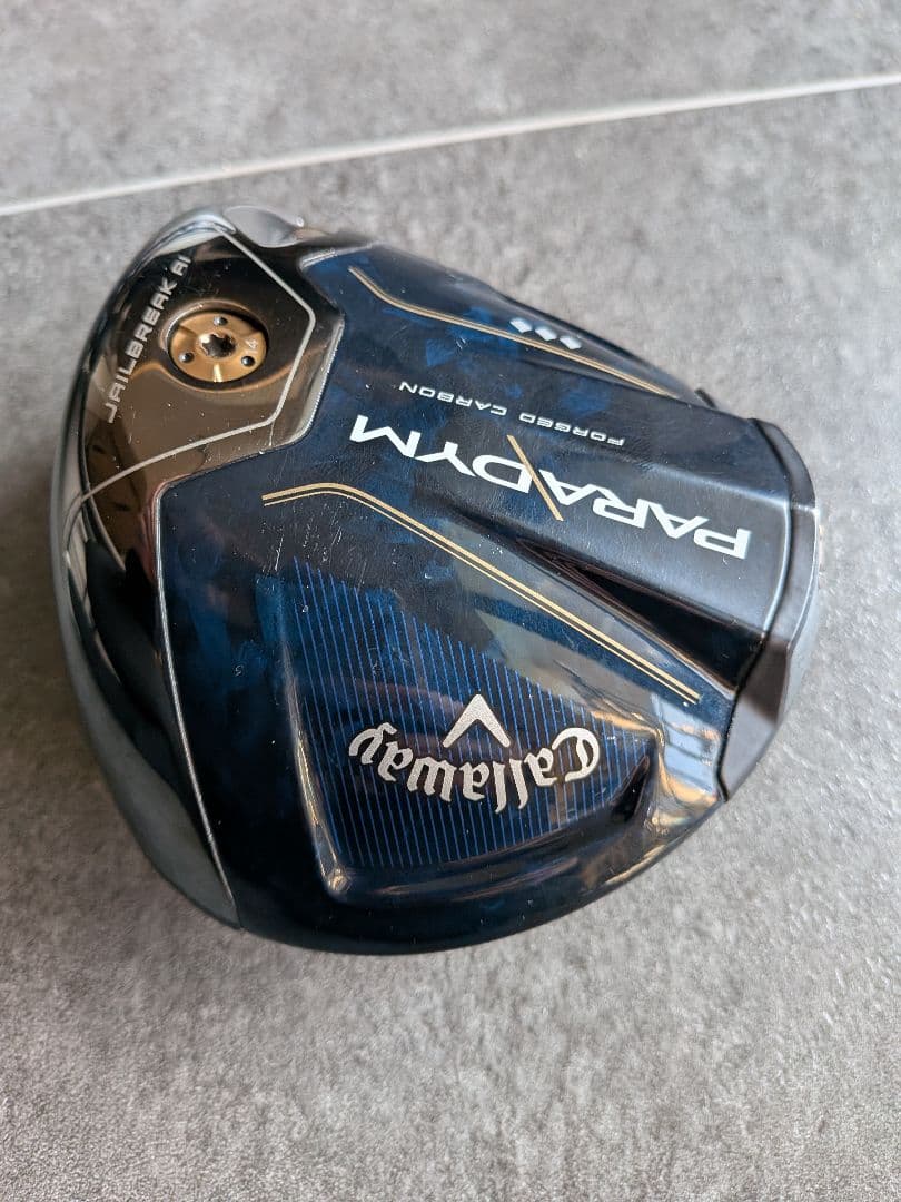 ●かなり美品　名器●パラダイム　トリプルダイヤモンド　ドライバー　９度ヘッドのみ